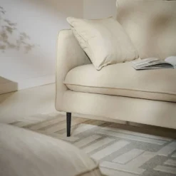 Grand pouf tissu Otis