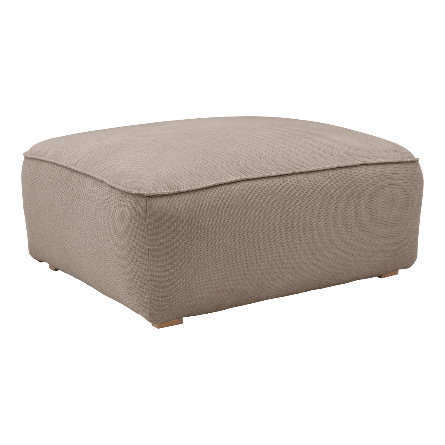 Grand pouf tissu Otis