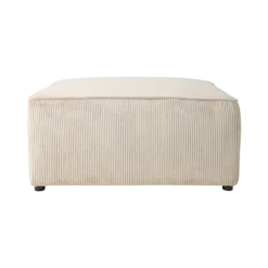 Grand pouf velours côtelé Otto