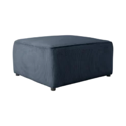 Grand pouf velours côtelé Otto