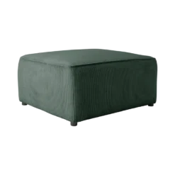 Grand pouf velours côtelé Otto