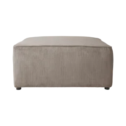 Grand pouf velours côtelé Otto