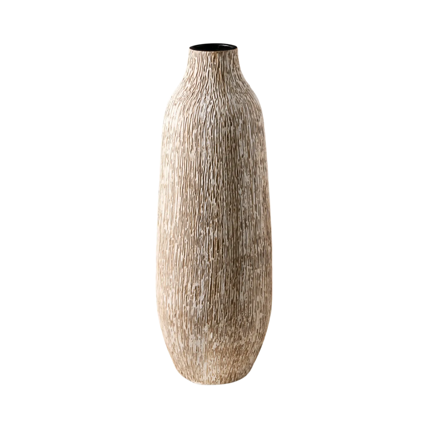 Grand vase à poser au sol en céramique H75 cm Béa