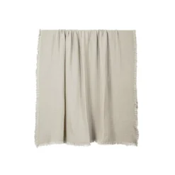 HAOMY Plaid double voile de coton Vanly