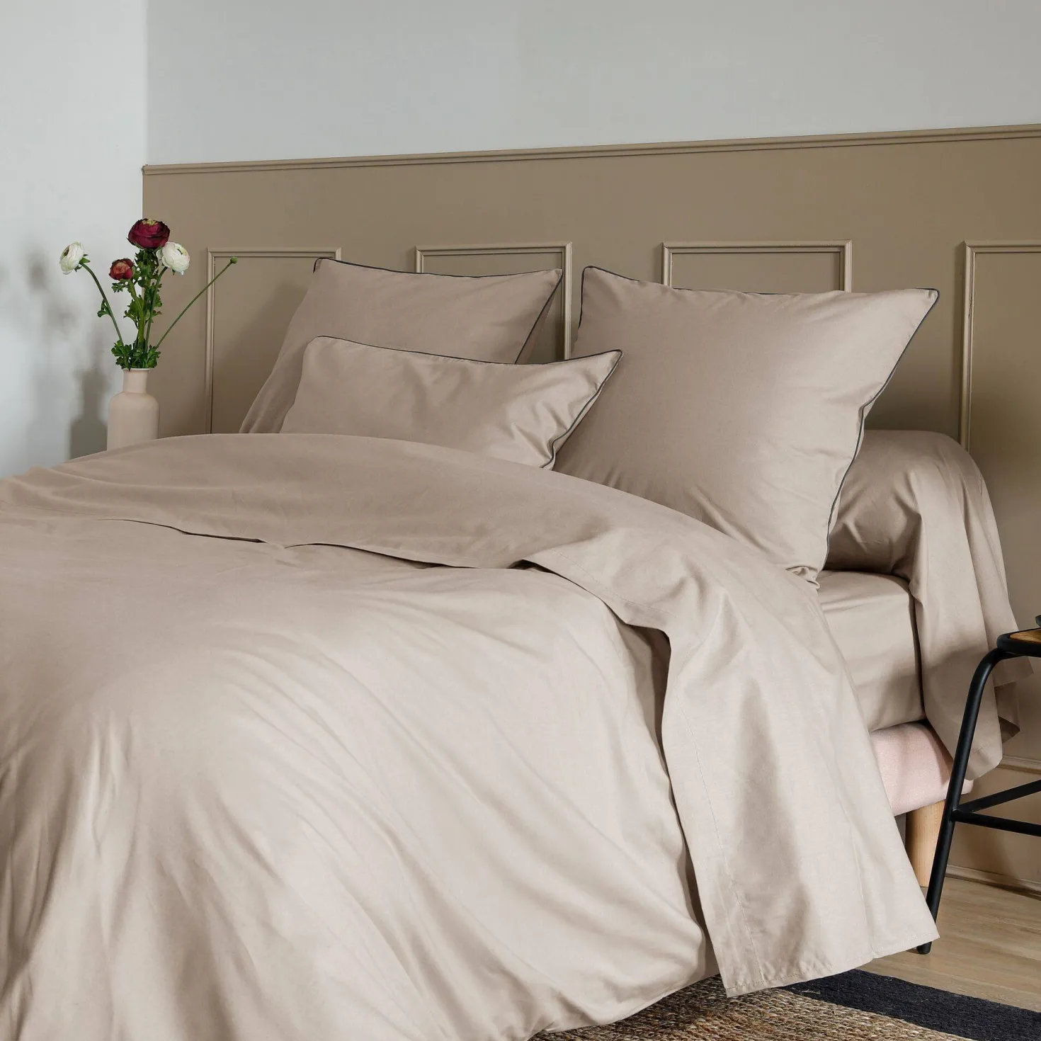Housse de couette coton bio Thaïs