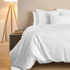 Housse de couette coton lin Valentine
