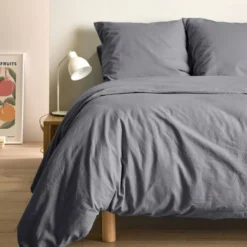 Housse de couette coton lin Valentine