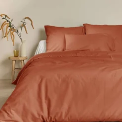 Housse de couette coton lin Valentine