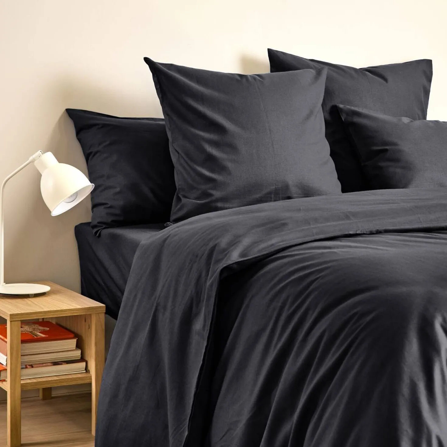 Housse de couette coton lin Valentine