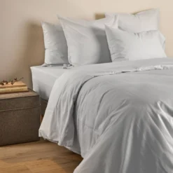 Housse de couette coton lin Valentine