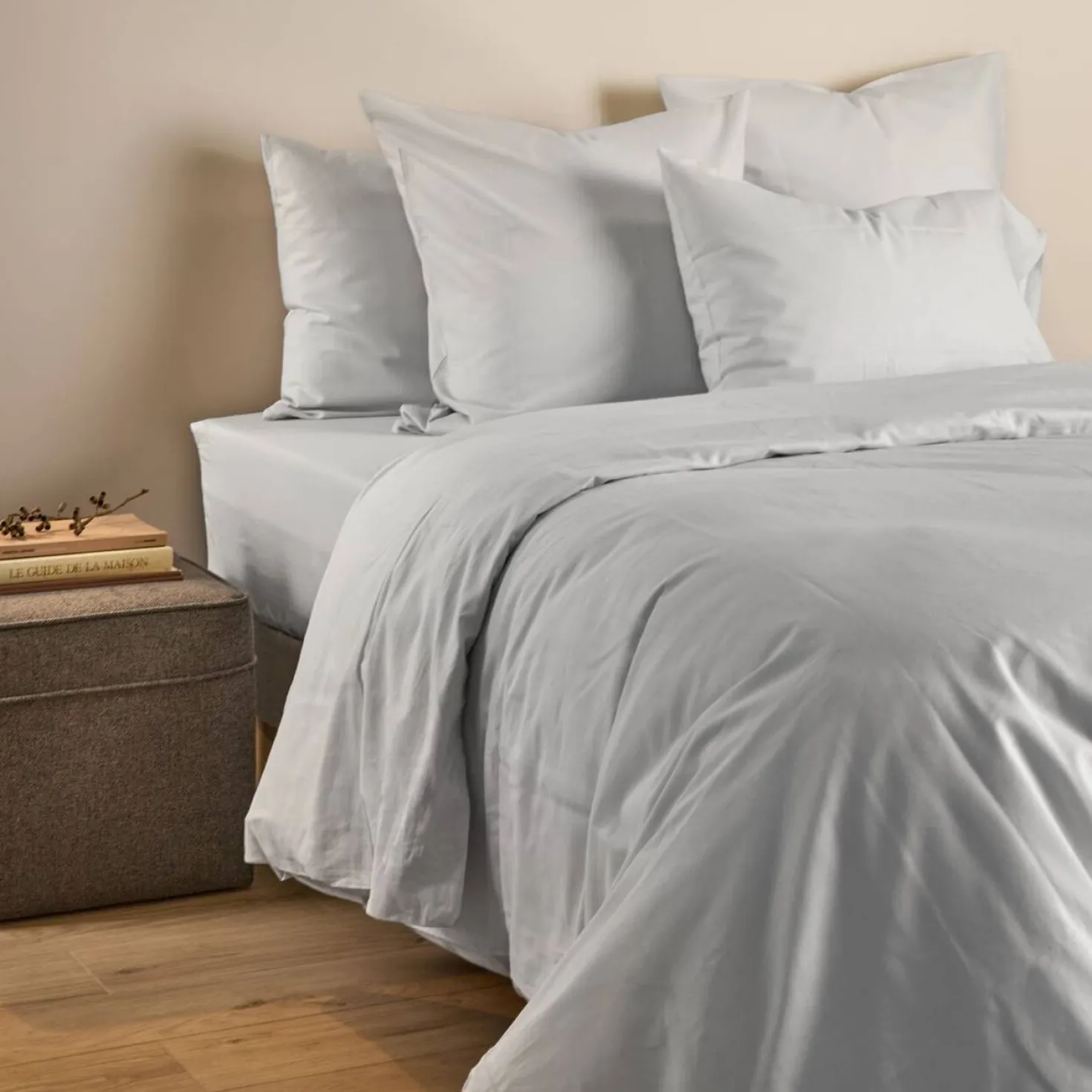 Housse de couette coton lin Valentine