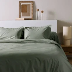 Housse de couette percale bio Elise