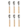 JEAN DUBOST Petite cuillère Bistrot 6 pièces