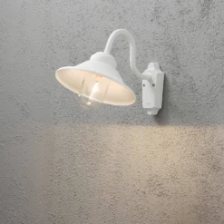 KONSTSMIDE Applique Murale Vega Retro en Aluminium