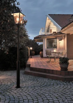 KONSTSMIDE Lampadaire Benu en Aluminium
