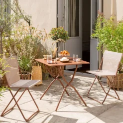 LAFUMA Lot de 2 Chaises Pliantes Balcony Batyline® Iso
