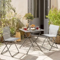 LAFUMA Table Rectangulaire Pliante Balcony Colorblock