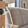 Lampe à poser en bois et abat jour jute Romy