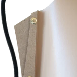 Lampe à poser Silence cuir beige