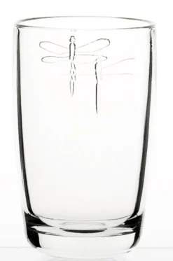 LA ROCHERE Lot de 6 Long drink Libellule