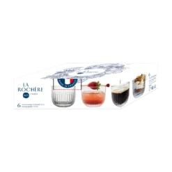 LA ROCHERE Lot de 6 verres bodega Ouessant