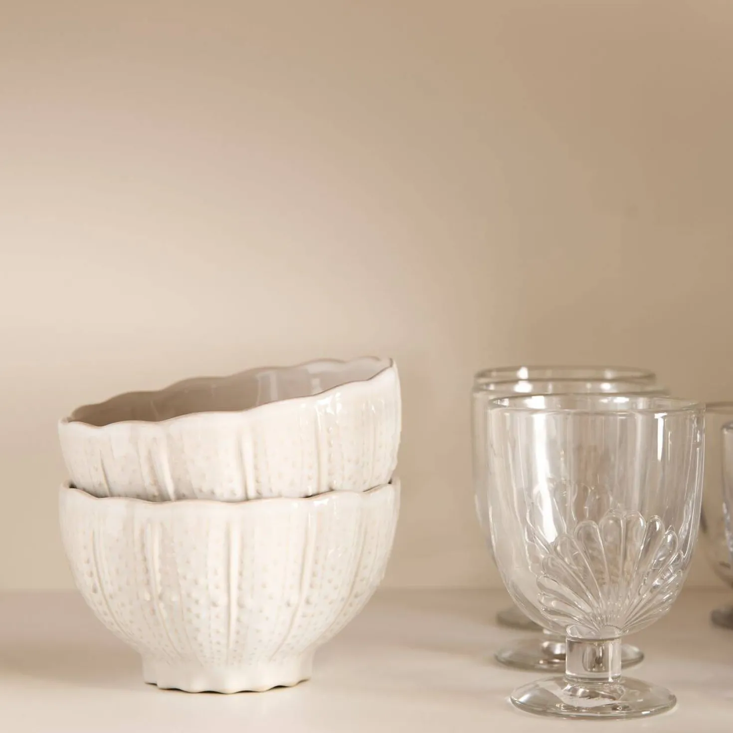 LA ROCHERE Lot de 6 verres à pied Belle île