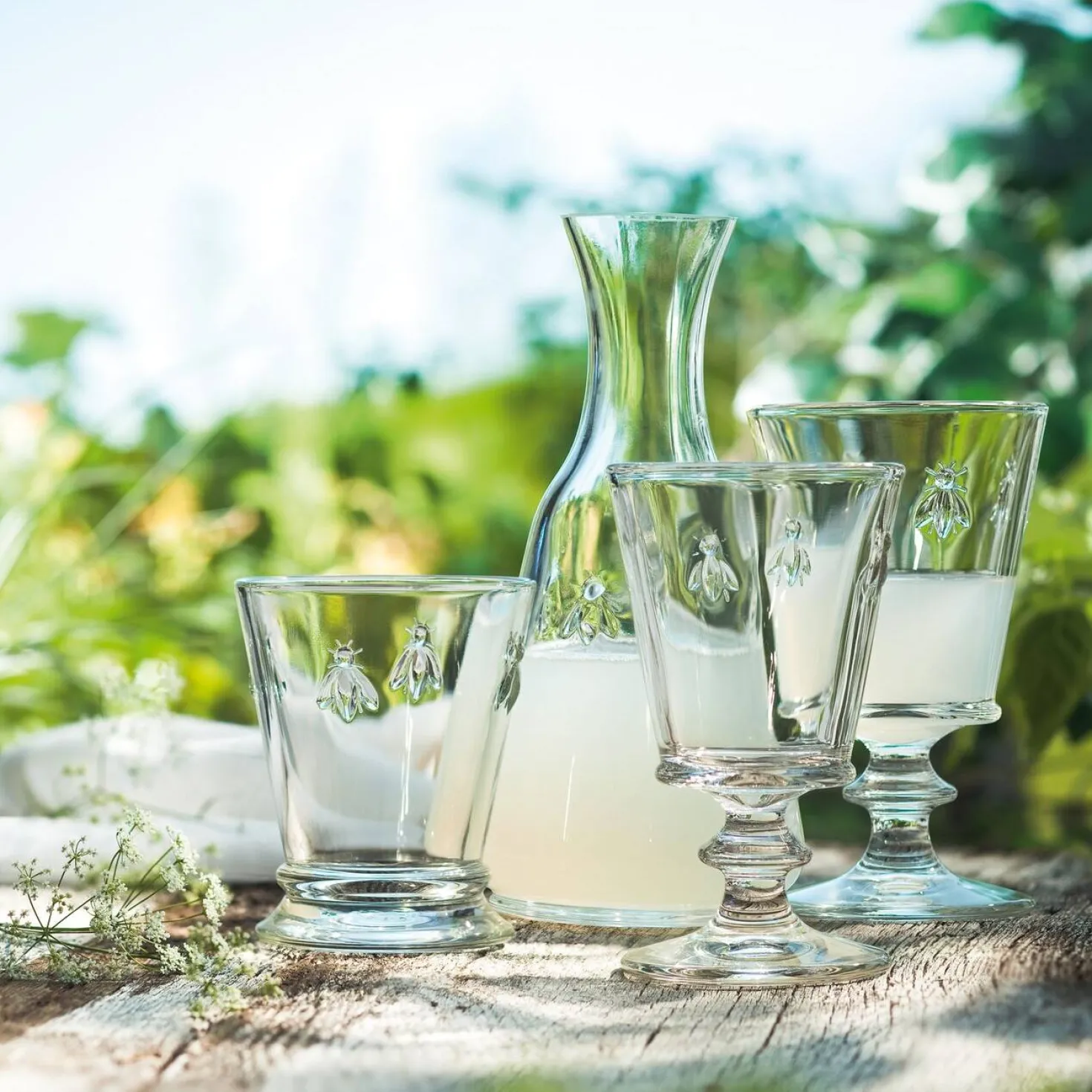 LA ROCHERE Lot de 6 verres à vin Abeille