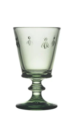 LA ROCHERE Lot de 6 Verres à vin olive Abeille