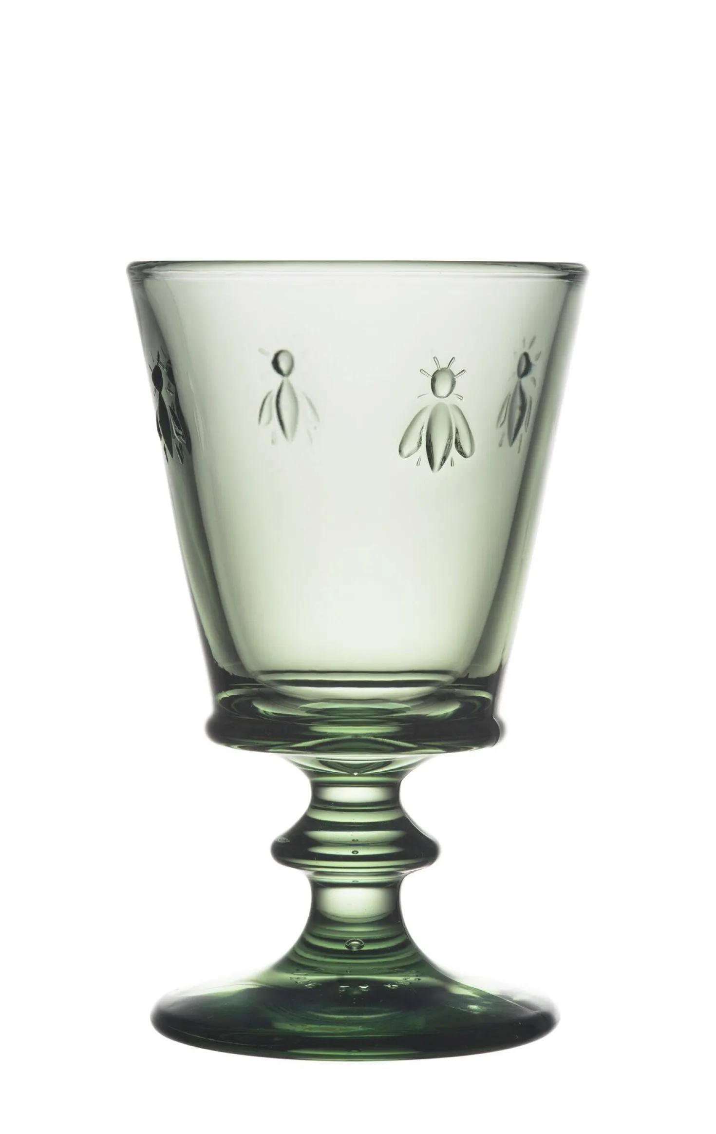 LA ROCHERE Lot de 6 Verres à vin olive Abeille