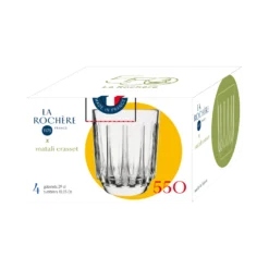 LA ROCHERE Set de 4 Gobelets 550