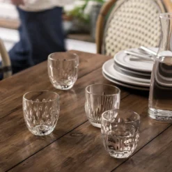 LA ROCHERE Set de 4 gobelets assortis Troquet