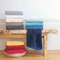 LASA HOME Drap de bain coton Lara