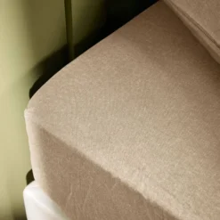 LASA HOME Drap housse coton flanelle Livia