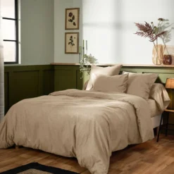 LASA HOME Drap housse coton flanelle Livia