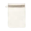 LASA HOME Lot de 2 gants de toilette coton Léontina, écorce