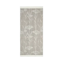 LASA HOME Serviette de bain coton Léontina, floral