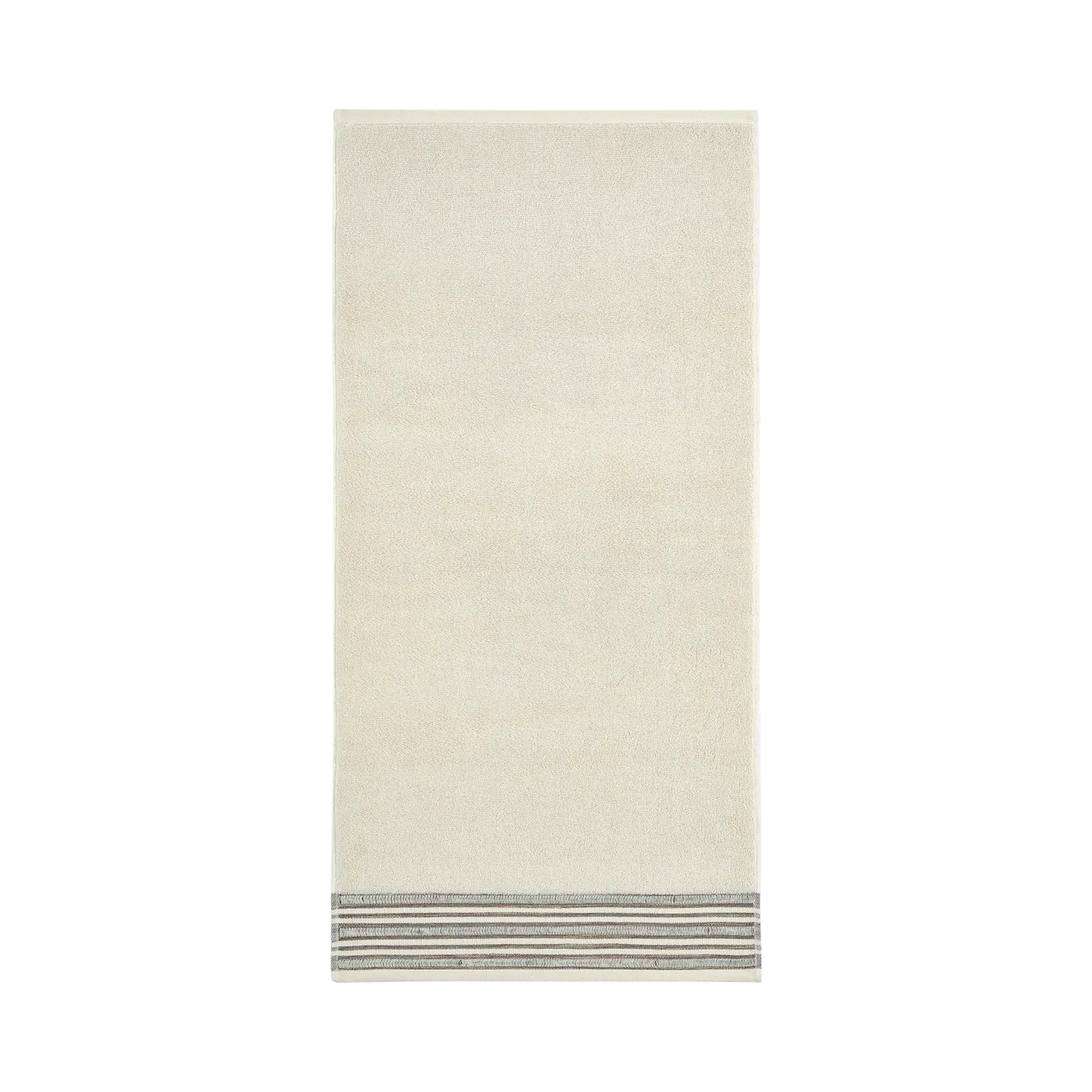 LASA HOME Serviette de bain coton Léontina, écorce