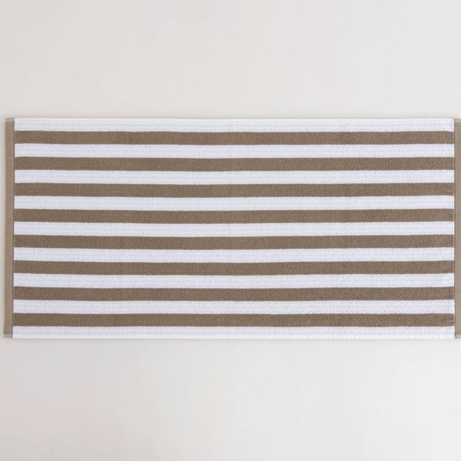 LASA HOME Serviette de bain coton recyclé Lucia