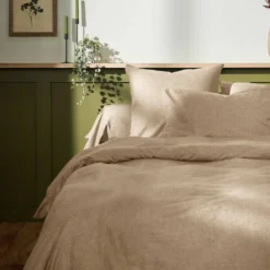 LASA HOME Taie d'oreiller coton flanelle Livia