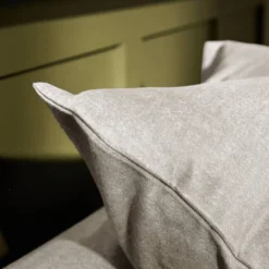 LASA HOME Taie d'oreiller coton flanelle Livia