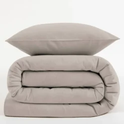 LASA HOME Taie d'oreiller coton flanelle Livia