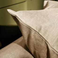 LASA HOME Taie d'oreiller coton flanelle Livia