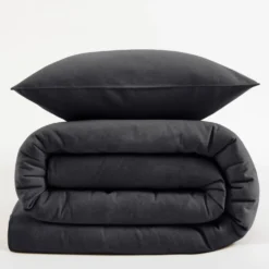 LASA HOME Taie d'oreiller coton flanelle Livia