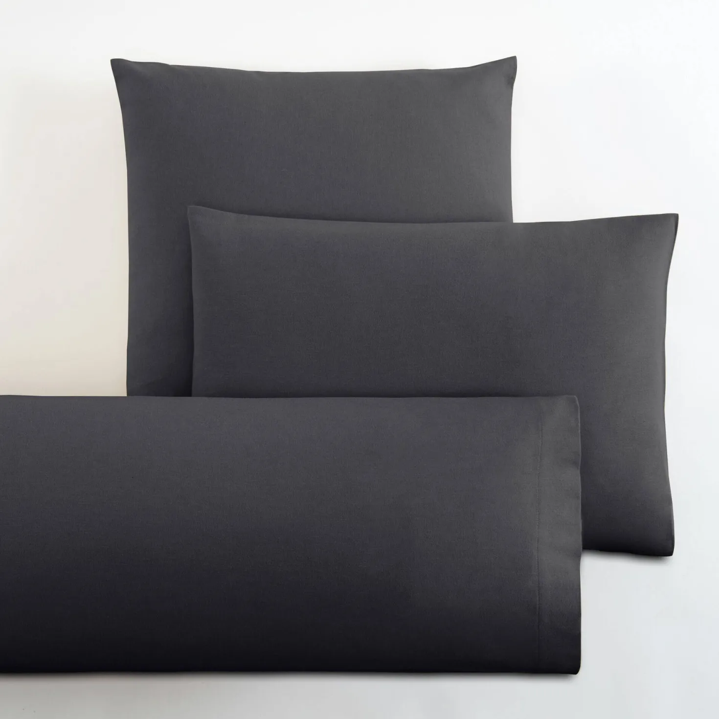 LASA HOME Taie d'oreiller coton flanelle Livia