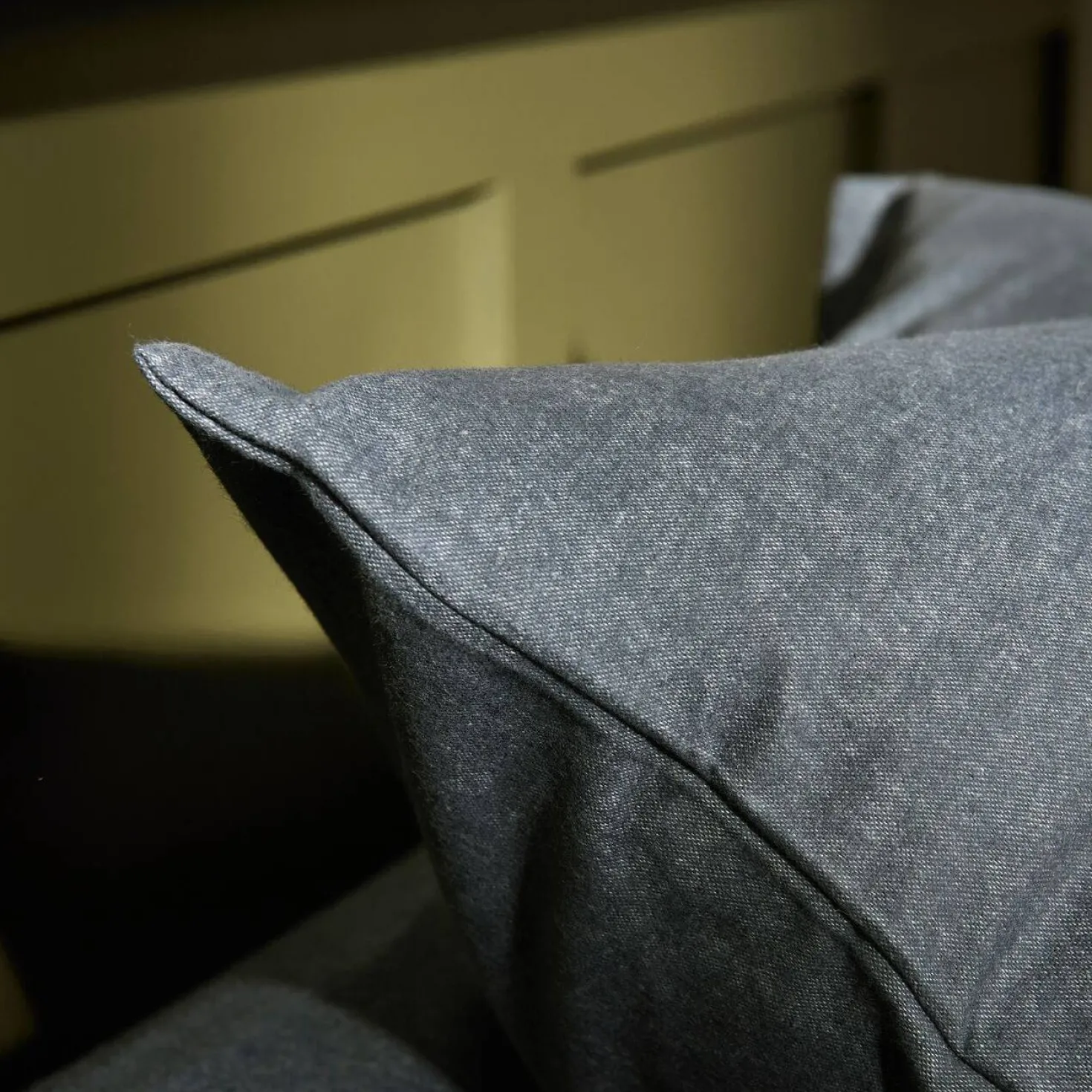 LASA HOME Taie d'oreiller coton flanelle Livia