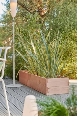 LE CARRE FANTASTIK Carré potager en bois rectangulaire 168cm, Lombrik