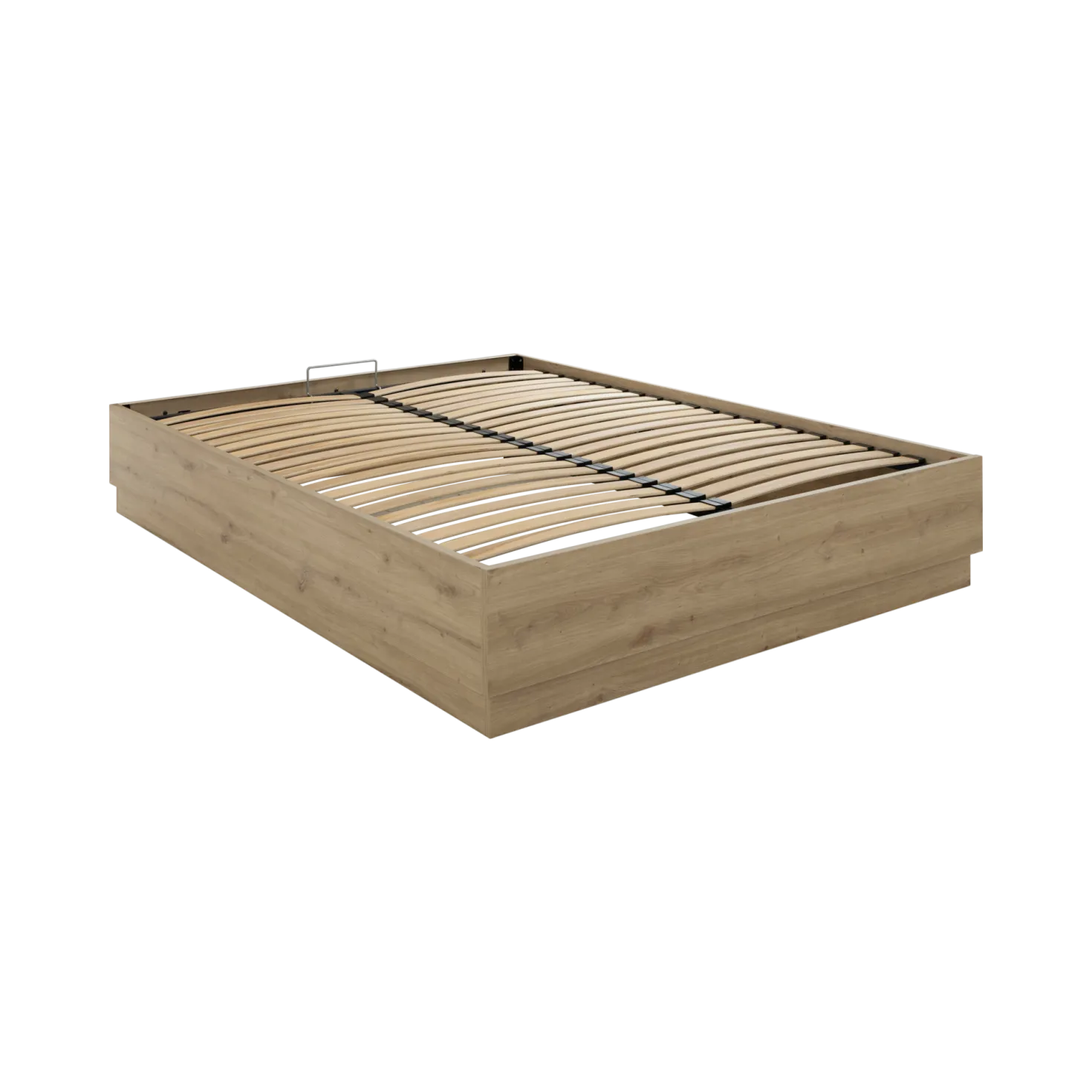 Lit coffre décor bois Gaston
