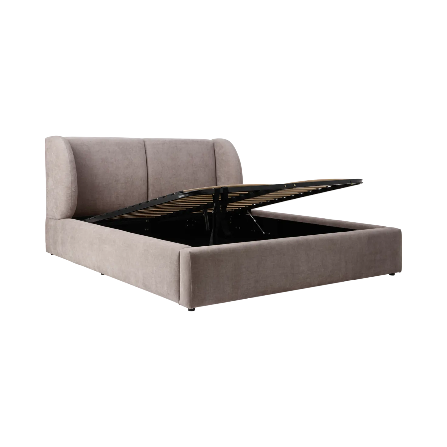 Lit coffre tissu Gabriel