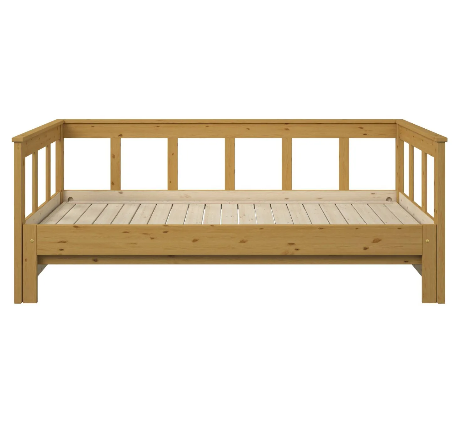 Lit extensible bois massif avec tiroir de rangement en option Tanguy