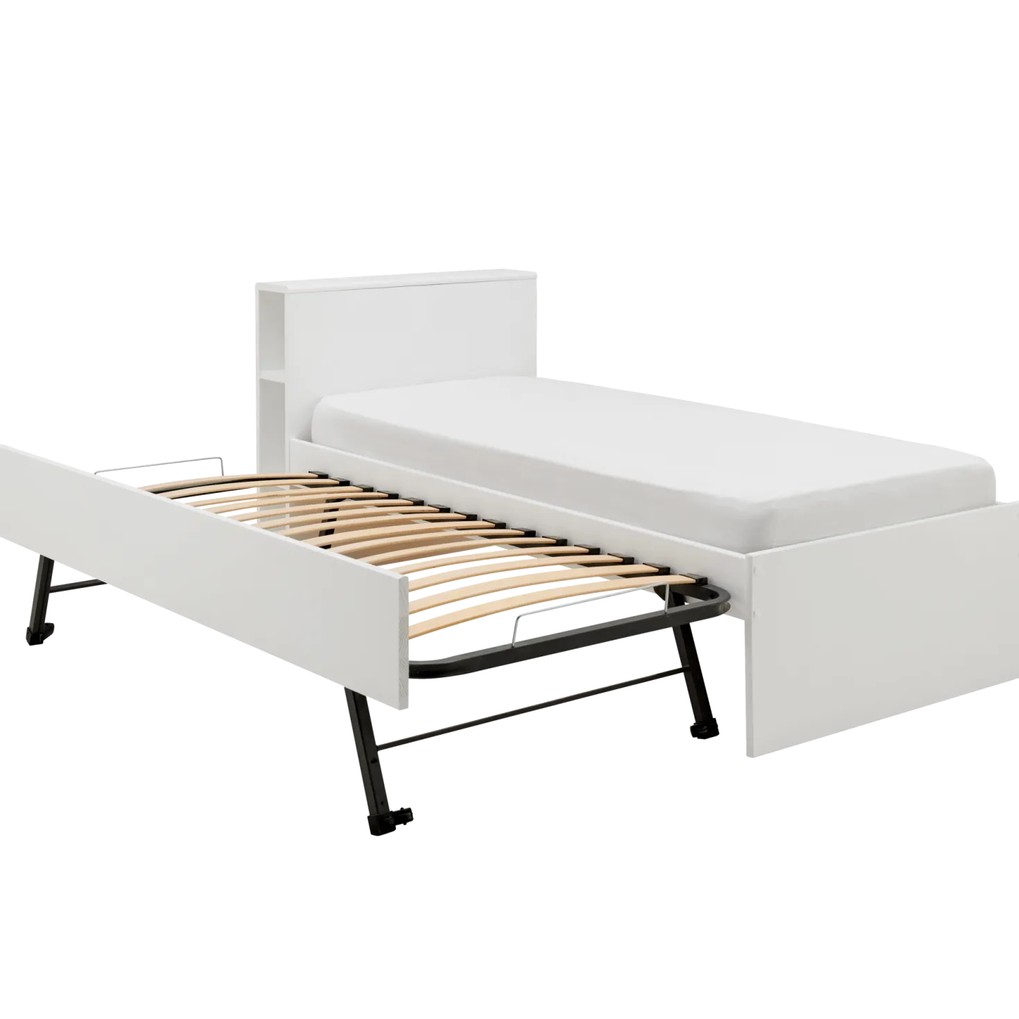 Lit gigogne bois massif Sebastian